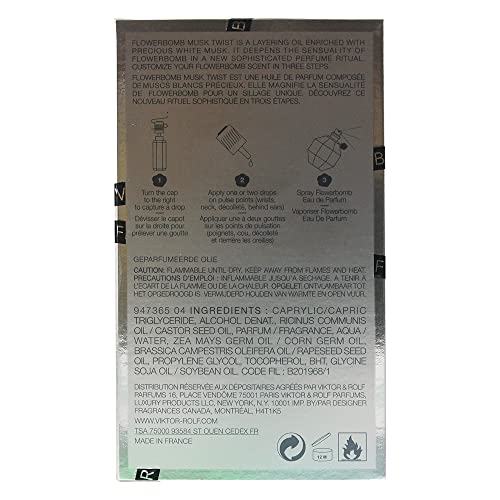 Viktor & Rolf Flowerbomb Musk Twist Layering Oil 20ml - Perfume Oils at MyBeautyBoutique by Viktor & Rolf