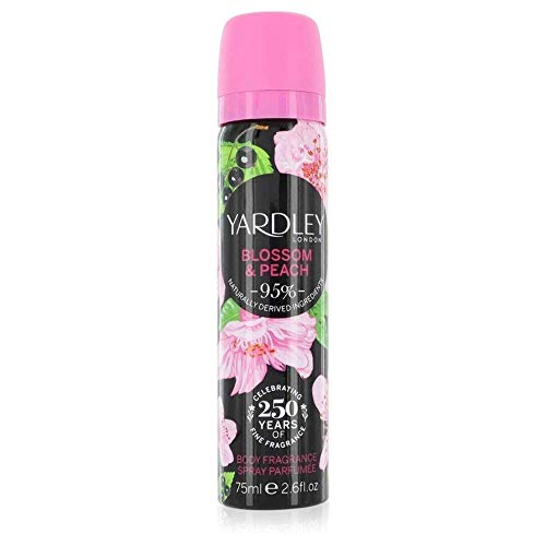 Yardley London Blossom & Peach 75ml Body Spray - Fragrance at MyBeautyBoutique by Yardley London