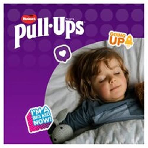 Huggies Pull-Ups Trainers Night Time Boy 2-4 Years Nappy Size 5-6+