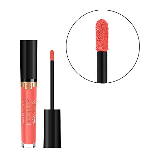 Max Factor Lipfinity Velvet Matte Liquid Lipstick 4ml - 055 Orange Glow