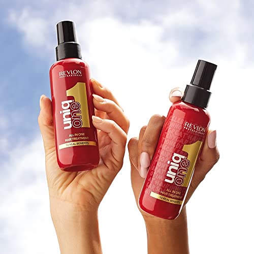 Revlon UniqONE Professional Vegan Leave In Conditioner & Hair Treatment for Shine & Frizz Control (150ml) Classic All Hair Types