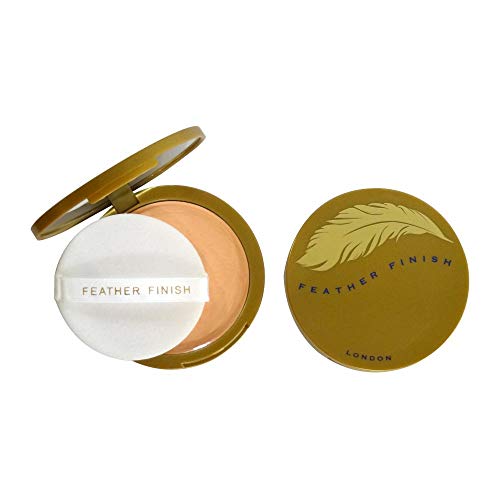 Mayfair Shaneel Enterprises Feather Finish Compact With Mirror - Deep Peach (03) 66 g