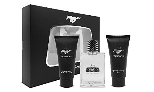 Mustang Ford Gift Set 100ml EDT + 100ml Aftershave Balm + 100ml Shower Gel - Eau de Toilette at MyBeautyBoutique by Mustang