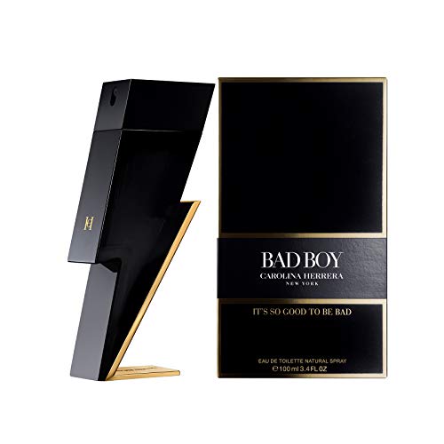 Carolina Herrera Bad Boy Eau de Toilette 100ml - Fragrance at MyBeautyBoutique by Carolina Herrera