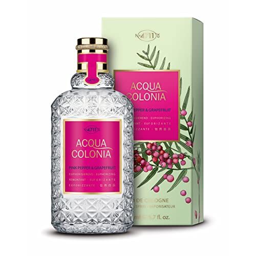 4711 Acqua Colonia Unisex Eau de Cologne Spray Pink Pepper and Grapefruit 170 ml - Eau de Cologne at MyBeautyBoutique by 4711