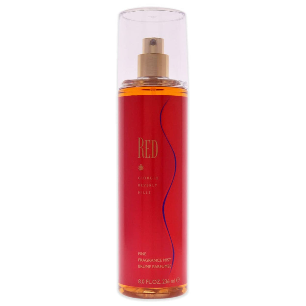 Giorgio Beverly Hills Red Fragrance Mist 236ml Spray - Body Sprays & Mists at MyBeautyBoutique by Giorgio Beverly Hills