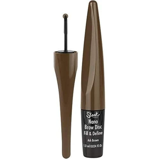 Sleek Nano Brow Disc Fill & Define Eyebrow Makeup 1ml - Ash Brown