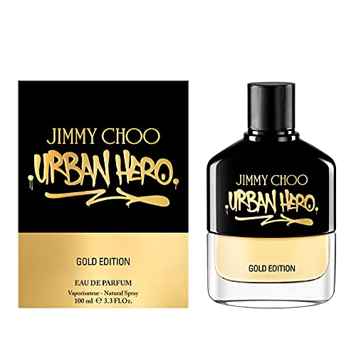 Jimmy Choo Urban Hero Gold Edition Eau De Parfum 100ml - Eau De Parfum at MyBeautyBoutique by Jimmy Choo