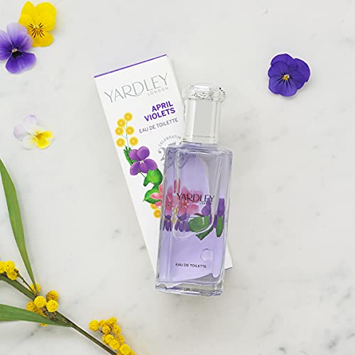 Yardley April Violets Eau de Toilette 125ml spray - Fragrance at MyBeautyBoutique by Yardley London