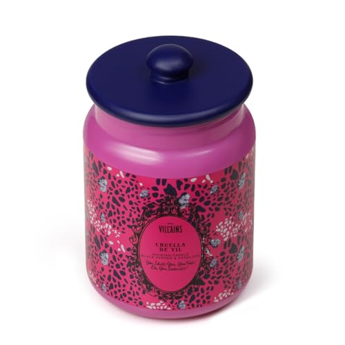 Disney Villains Cruella De Vil Black Pepper & Foxglove Scented Candle 430g