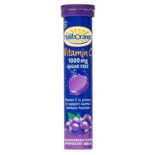 Haliborange Effervescent Sugar Free Vitamin C Blackcurrant