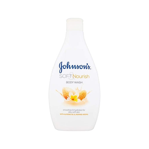 Johnsons Soft & Nourish Body Wash With Almond Oil & Jasmine Aroma 6 Pack