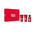 Dsquared2 Red Wood Gift Set 50ml EDT + 50ml Body Lotion + 50ml Shower Gel