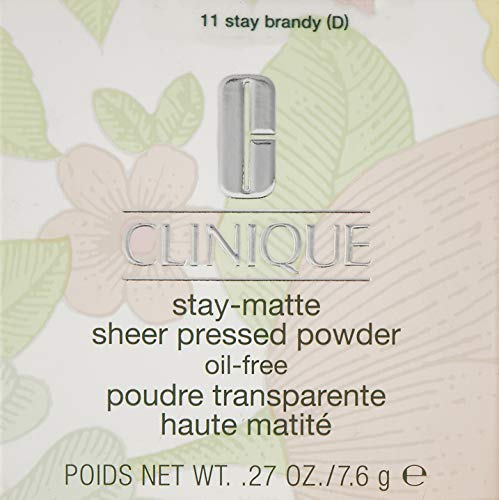 Clinique Stay Matte Sheer Pressed Powder 7.6g - 11 Stay Brandy