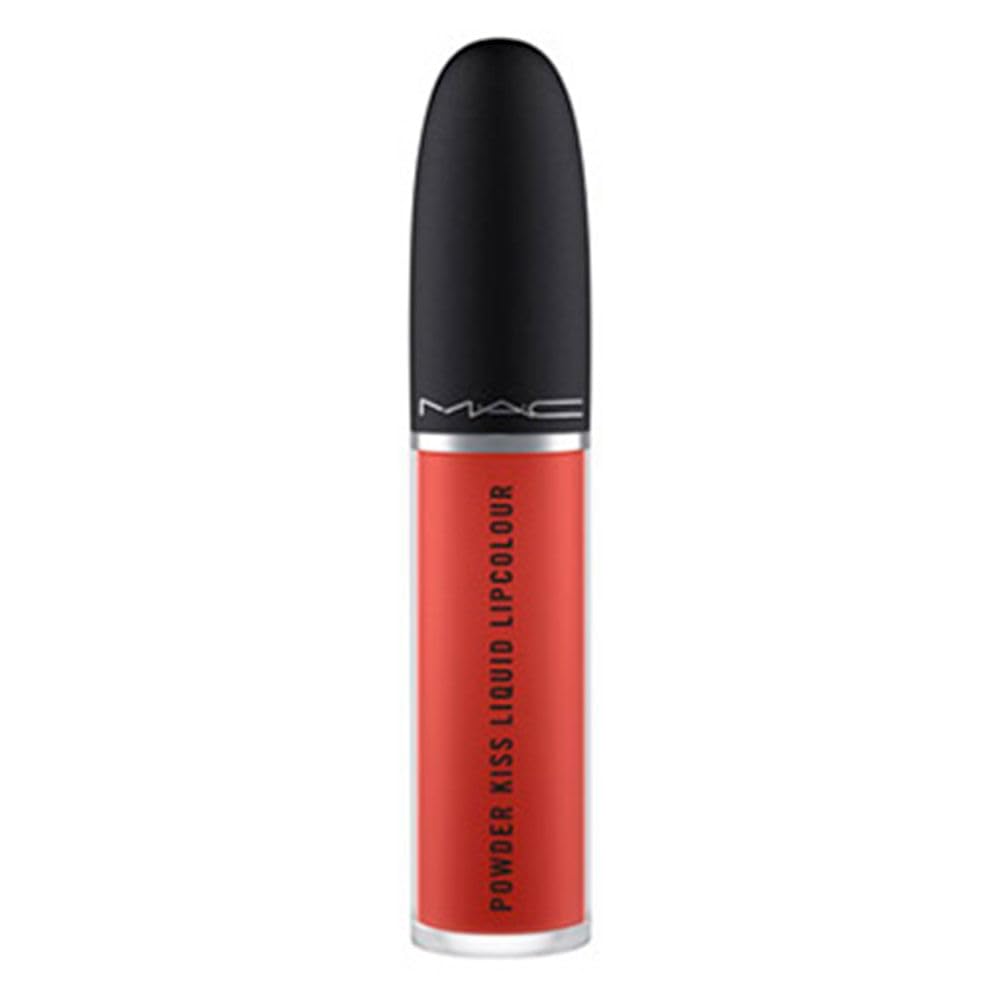 MAC Powder Kiss Liquid Lipcolour 5ml - 991 Devoted To Chili