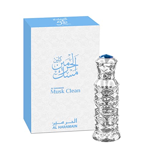 Al Haramain Musk Clean Perfume Oil 12ml - Perfume Oils at MyBeautyBoutique by Al Haramain