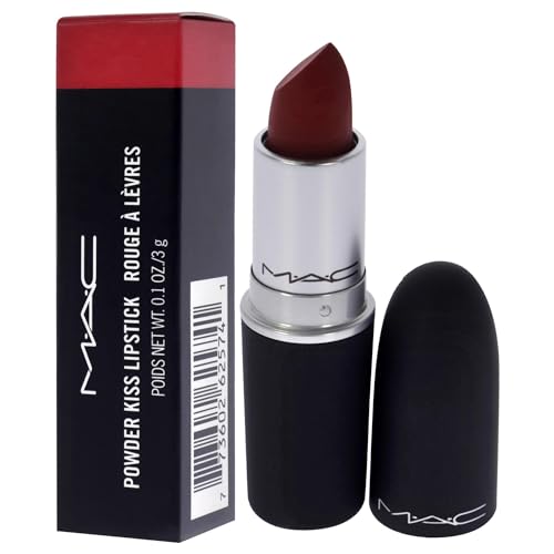 MAC Powder Kiss Lipstick 3g- 935 Ruby New Lipstick