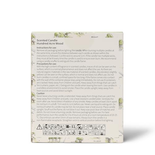 Disney Winnie The Pooh Scented Candle 213g - Hundred Acre Wood