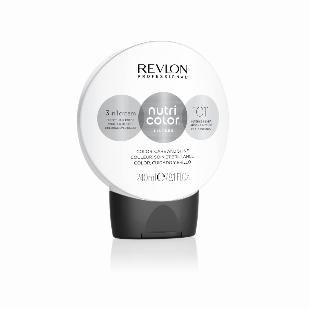 Revlon Nutri Color Filters 3 in 1 Cream Hair Colourant 240ml - 1011 Intense Silver