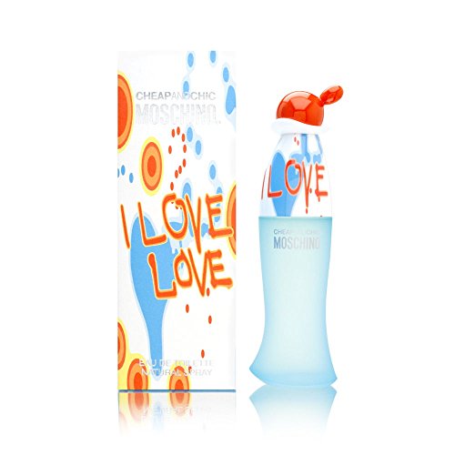 Moschino Cheap & Chic I Love Love Eau de Toilette 100ml Spray - Perfume & Cologne at MyBeautyBoutique by Moschino