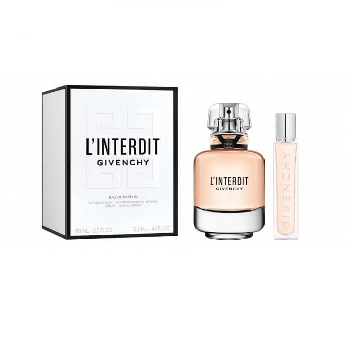 Givenchy L'Interdit Gift Set 80ml EDP + 12.5ml EDP