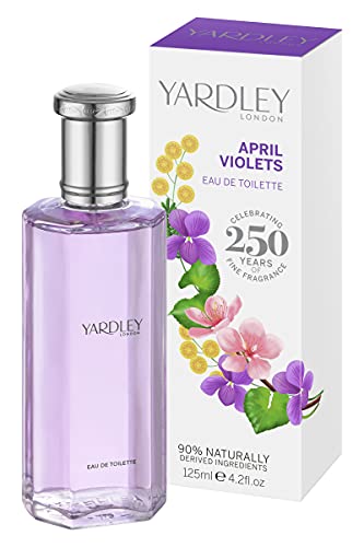 Yardley April Violets Eau de Toilette 125ml spray - Fragrance at MyBeautyBoutique by Yardley London