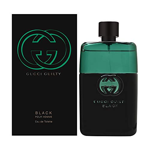 Gucci Guilty Black Pour Homme Eau de Toilette 90ml Spray - Perfume & Cologne at MyBeautyBoutique by Gucci