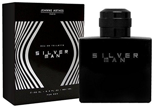 Jeanne Arthes Silver Man Eau de Toilette 100ml Spray - Fragrance at MyBeautyBoutique by Jeanne Arthes