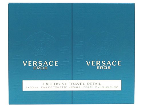 Versace Eros Gift Set 2 x 30ml EDT Spray - Fragrance at MyBeautyBoutique by Versace