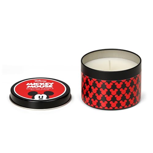 Disney Mickey Mouse Red Cedar Musk Scented Candle 175g