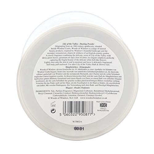 Woods Of Windsor Lily Of The Valley Dusting Powder 100g