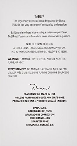 Dana Tabu EDC Spray 100 ml - Eau de Cologne at MyBeautyBoutique by Tabu Dana