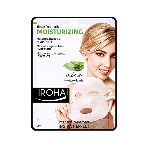 Iroha Nature Moisturizing Aloe Vera Tissue Face Mask 1 x Tissue Face Mask