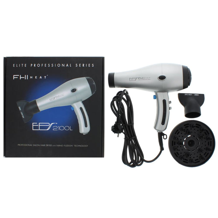 FHI Heat Elite Professional Series 2100L Hair Dryer Long Barrel