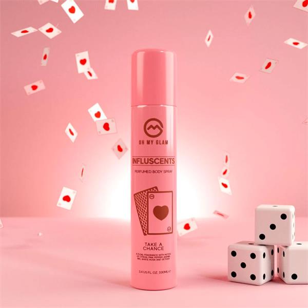 Oh My Glam Influscents Body Spray 100ml - Take A Chance - Body Spray at MyBeautyBoutique by Oh My Glam
