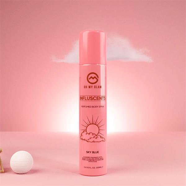 Oh My Glam Influscents Body Spray 100ml - Sky Blue - Body Spray at MyBeautyBoutique by Oh My Glam