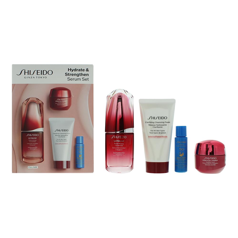 Shiseido Ultimune  Hydrates  Strenghten Serum set x 4