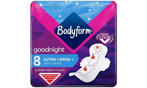 Bodyform Cour-V Ultra Night Large Sanitary Towels With Wings PMP