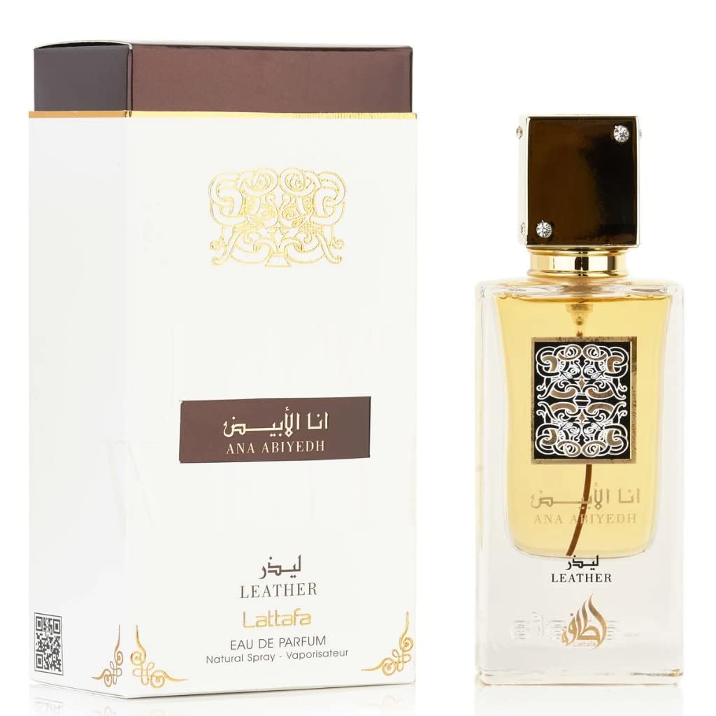 Lattafa Perfumes Ana Abiyedh Leather Eau de Parfum 60ml Spray - Eau de Perfume at MyBeautyBoutique by Lattafa Perfumes