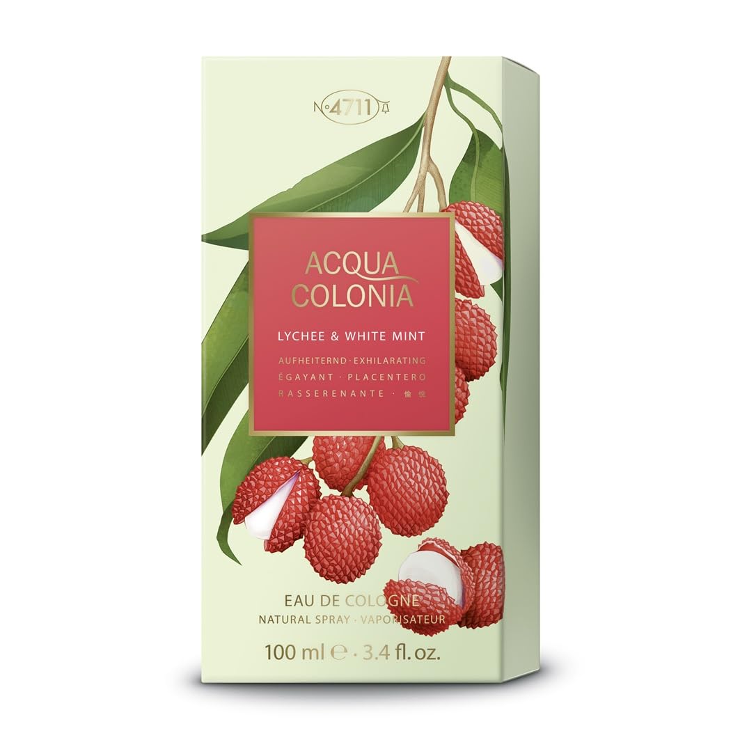 Mäurer & Wirtz 4711 Acqua Colonia Lychee & White Mint Eau de Cologne 100ml Spray
