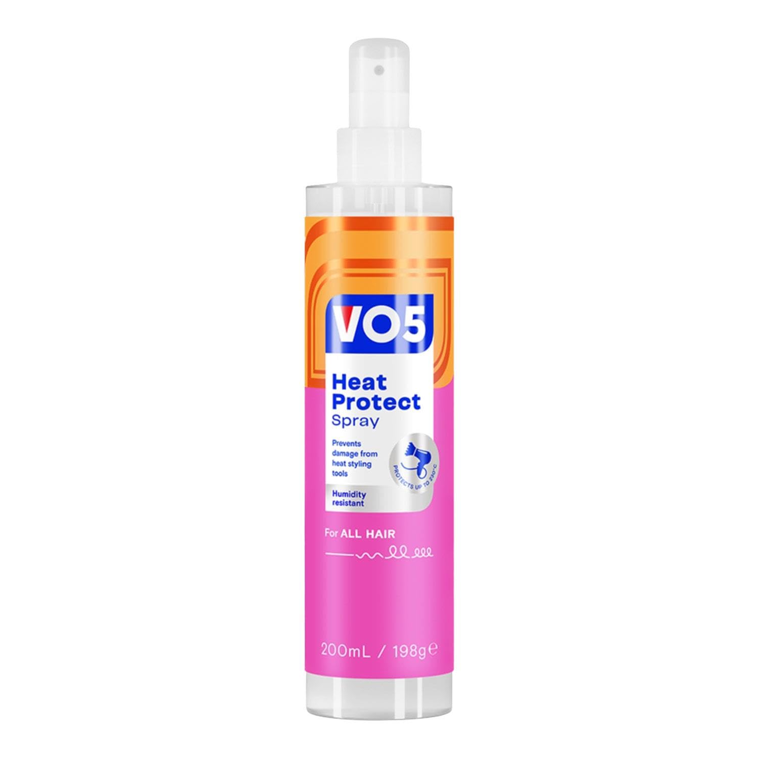 VO5 Heat Protect Styling Spray 200ml