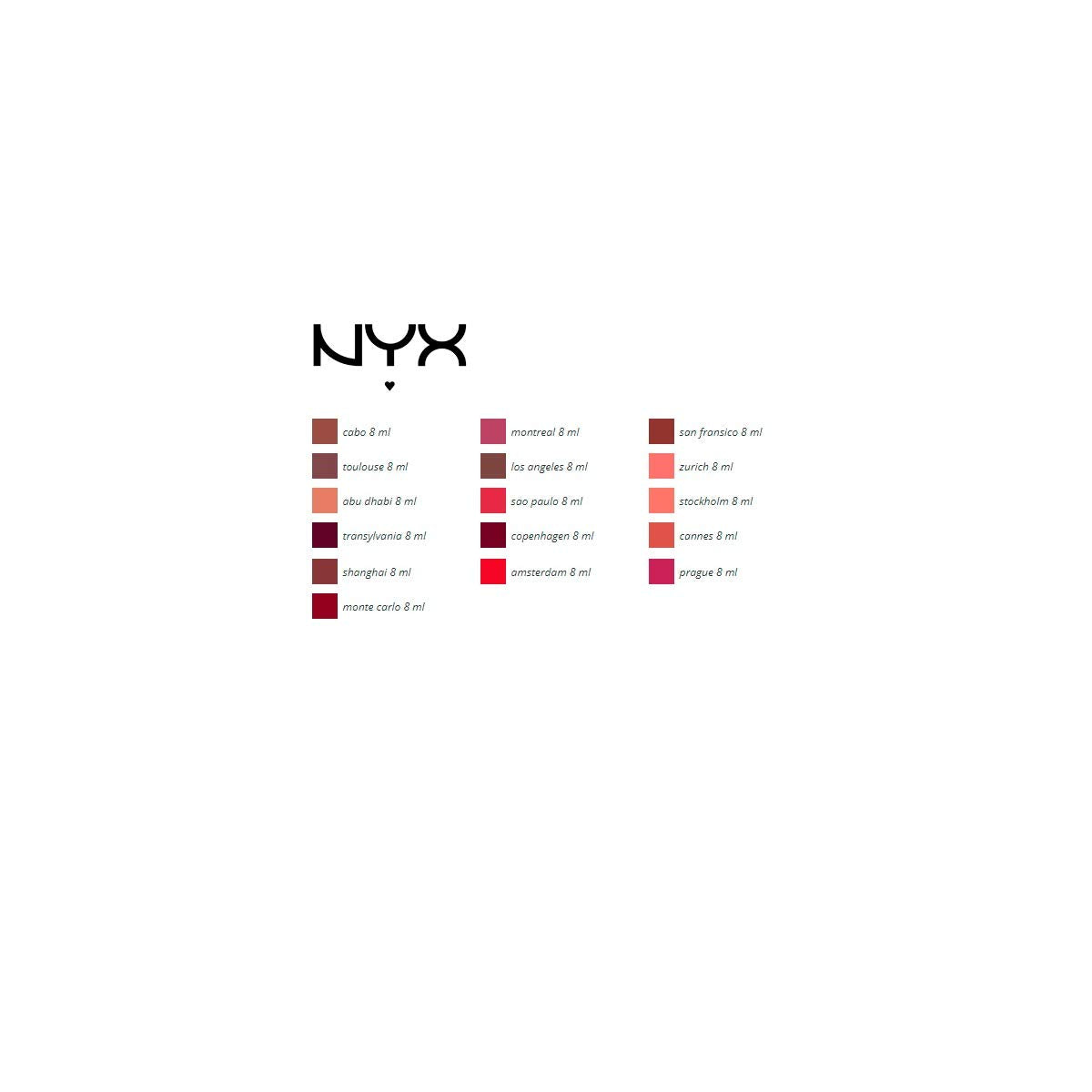 NYX Soft Matte 19 Cannes Lip Cream 8ml