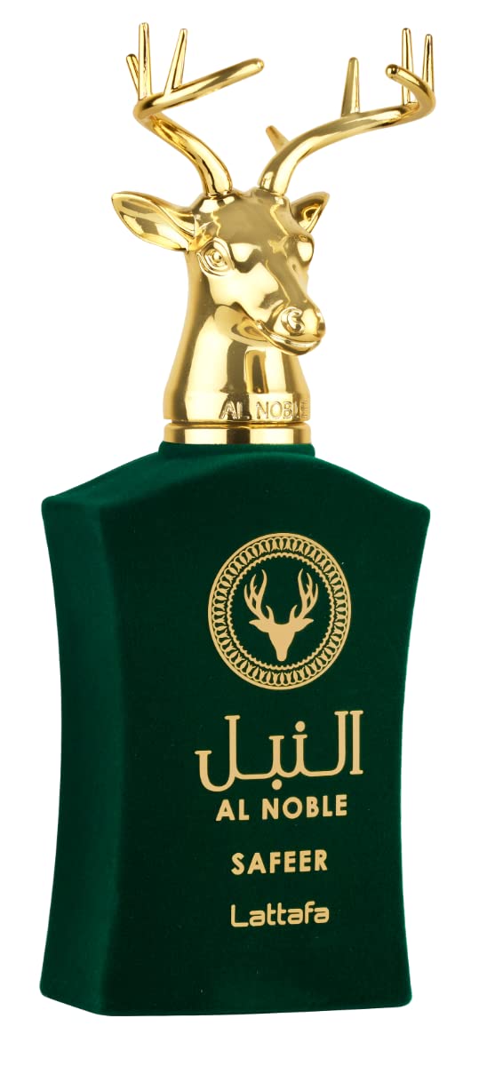 Lattafa Perfumes Al Noble Safeer Green Eau de Parfum 100ml Spray - Unisex at MyBeautyBoutique by Lattafa Perfumes
