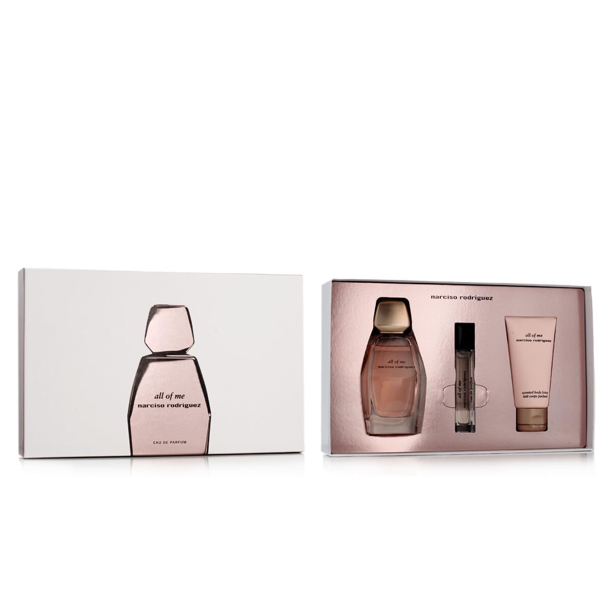 Narciso Rodriguez All Of Me Gift Set 90ml EDP + 50ml Body Lotion + 10ml EDP - Eau de Perfume at MyBeautyBoutique by Narciso Rodriguez