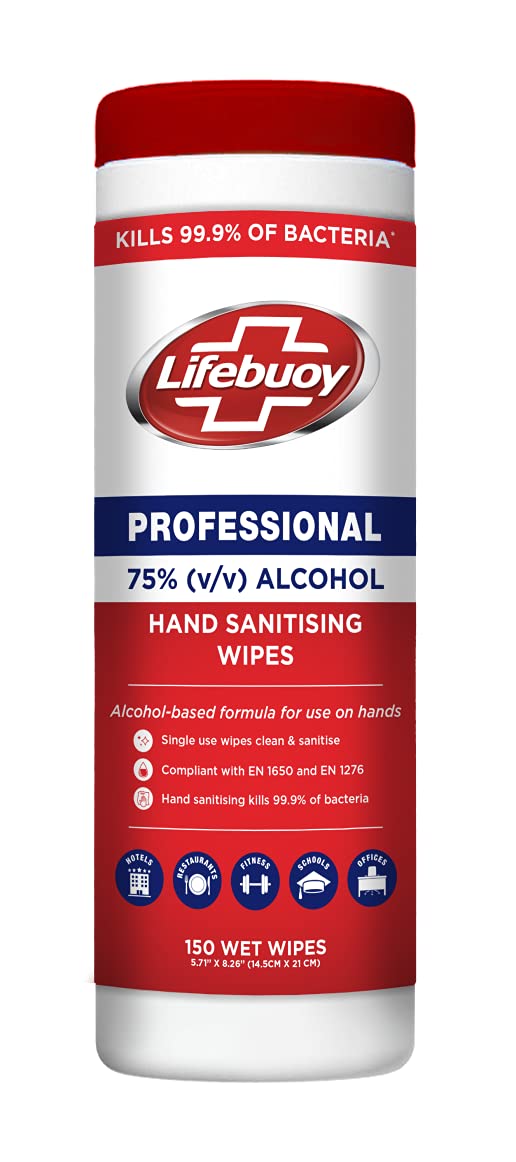 Lifebuoy Professional Hand Wipes 150 sheets