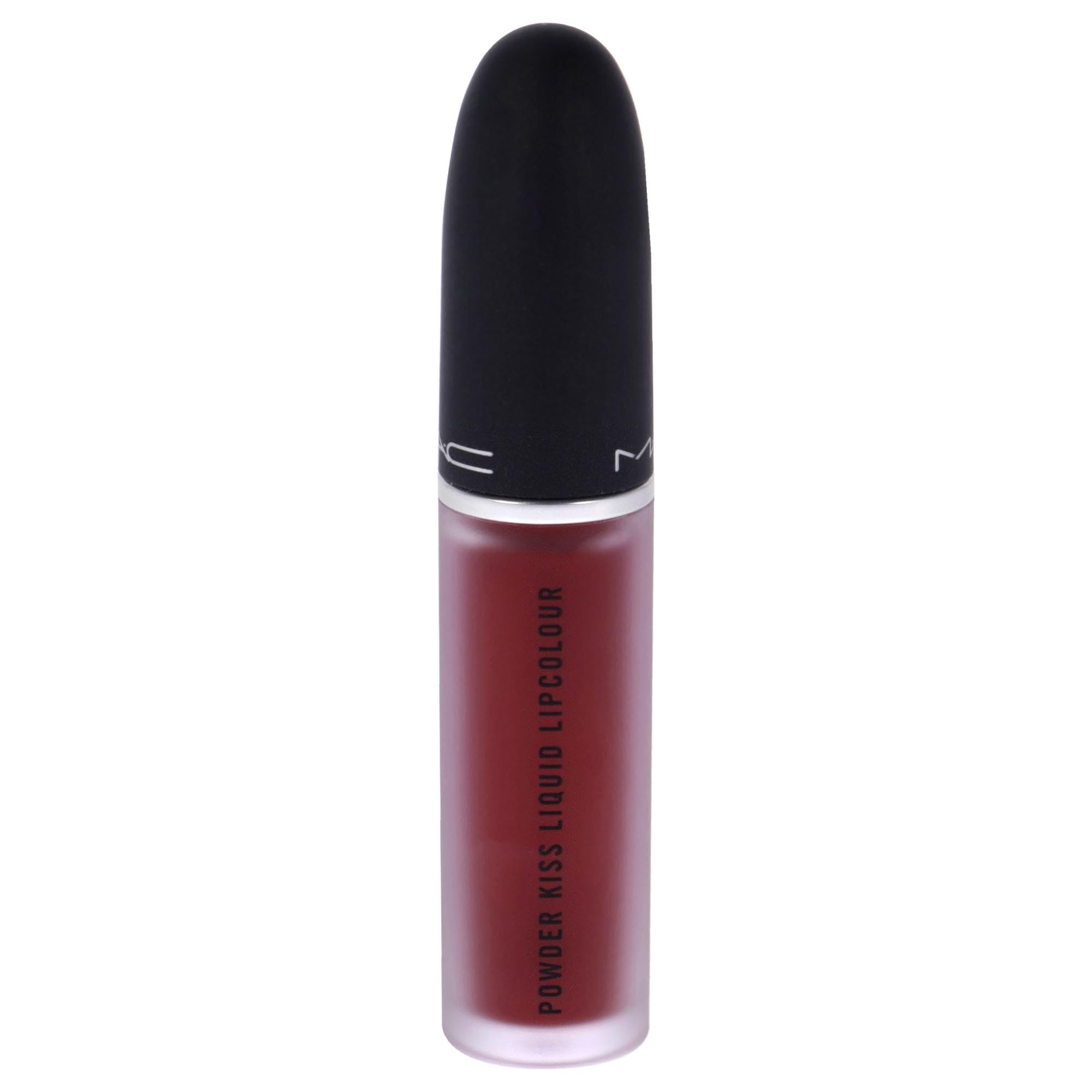 MAC Powder Kiss Liquid Lipcolour 5ml - 975 Ruby Boo