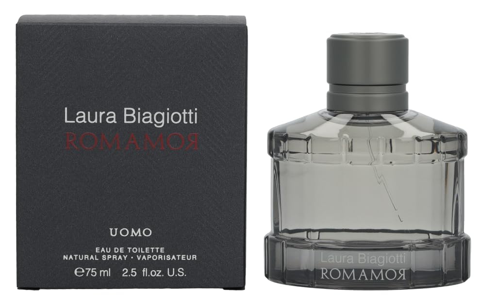 Laura Biagiotti Romamor Uomo Eau de Toilette 75ml Spray