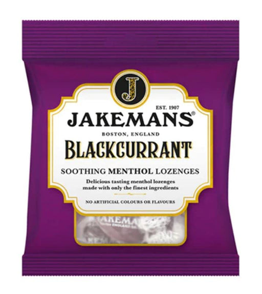 Jakemans Blackcurrant Soothing Menthol Lozenges