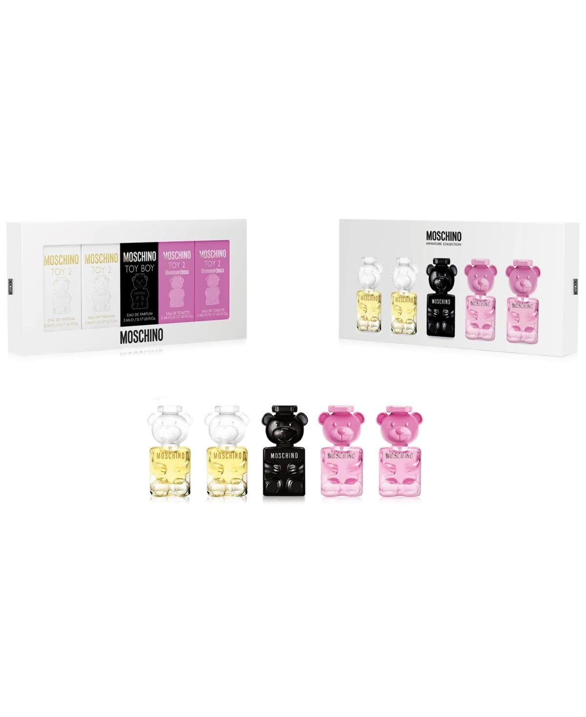 Moschino Toy Mini 5 Piece Gift Set: Eau de Parfum 5 x 5ml - Gift Set at MyBeautyBoutique by Moschino