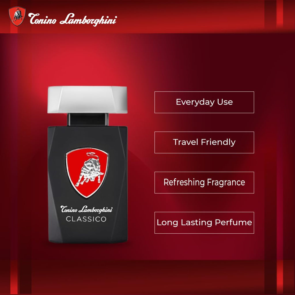 Lamborghini Classico Eau de Toilette 125ml Spray